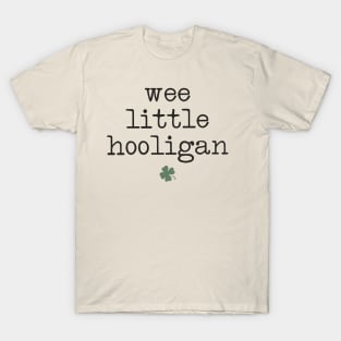 Wee Little Hooligan - St Patrick's Day T-Shirt